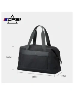Bopai Bopai Waterproof Duffel Weekender Gym Travel Bag Black