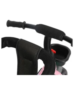 BoPeep Baby Walker Tricycle Ride On in Black/Pink