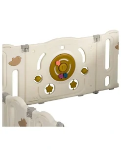 Bopeep Bopeep Kids Playpen Baby Safety Gate Toddler Fence Child Play Game Toy 18 Panels