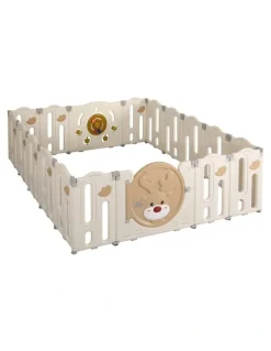 Bopeep Bopeep Kids Playpen Baby Safety Gate Toddler Fence Child Play Game Toy 18 Panels