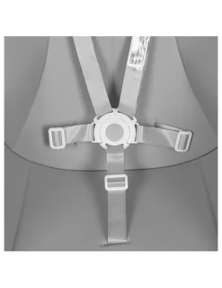 BoPeep High Chair 6-In-1 Removable Seat and Trays in Grey