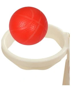 BoPeep Kid 4-in-1 Slide Swing Basketball Hoop Set