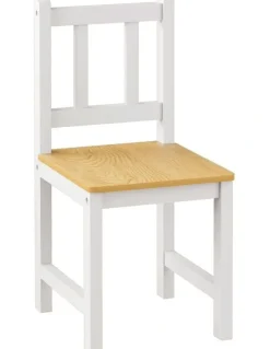 BoPeep Kids Table and Chairs Set 3 Pieces in White