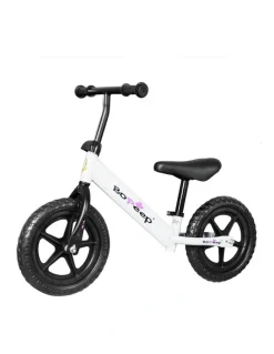 BoPeep Ride On Balance Bike in White