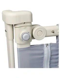 BoPeep Single Adjustable Folding Safety Bed Rail in Grey