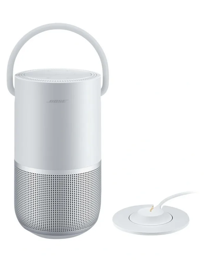 BOSE® Portable Smart Speaker Charging Cradle in Luxe Silver