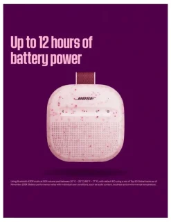 BOSE® SoundLink Micro Portable Speaker in Petal Pink