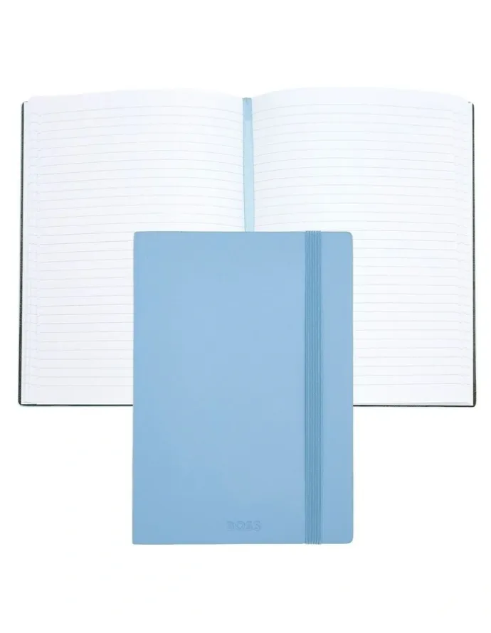 Boss BOSS Notebook A5 Pastel Classic Light Blue Lined
