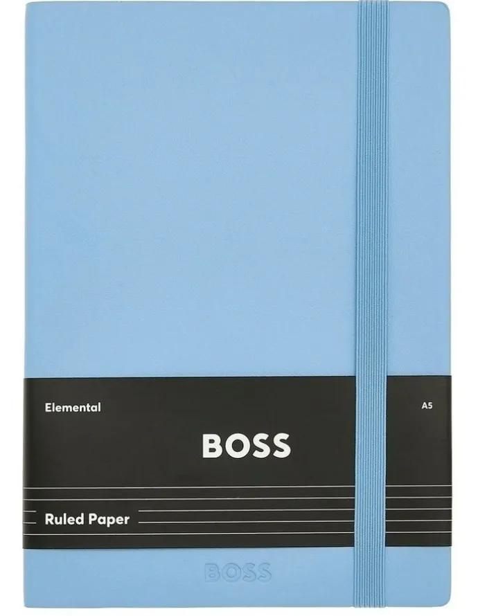 Boss BOSS Notebook A5 Pastel Classic Light Blue Lined