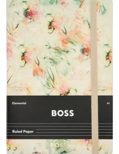 Boss BOSS Notebook A5 Tie-dye Flower Cream Lined