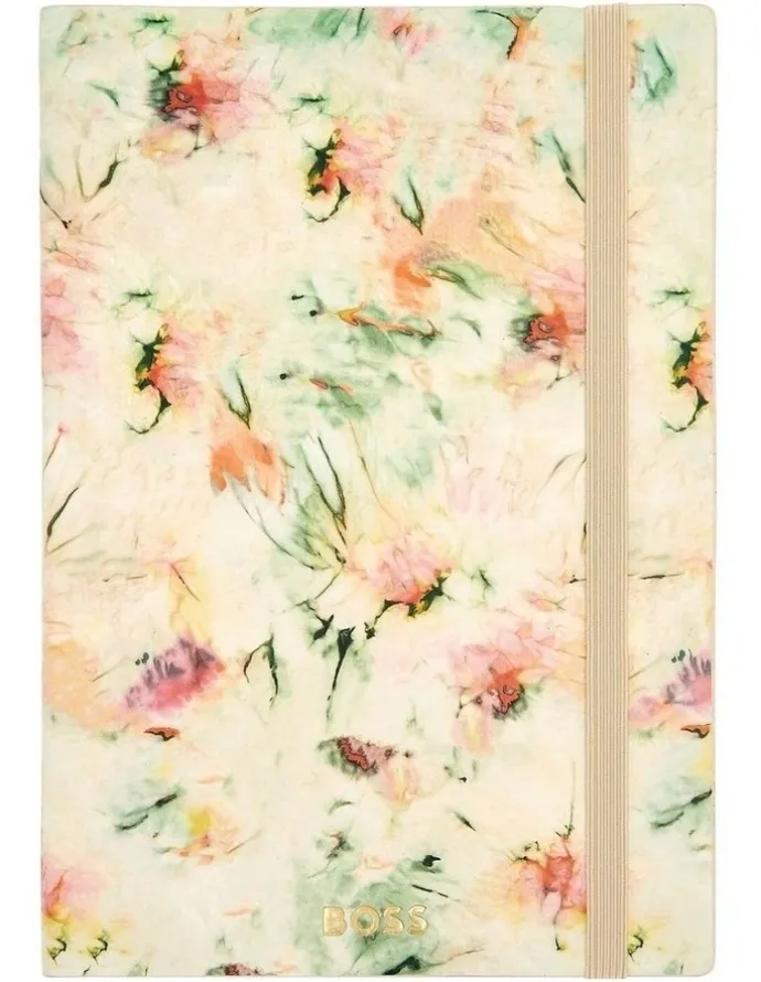 Boss BOSS Notebook A5 Tie-dye Flower Cream Lined