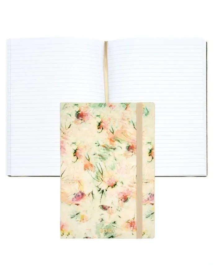 Boss BOSS Notebook A5 Tie-dye Flower Cream Lined