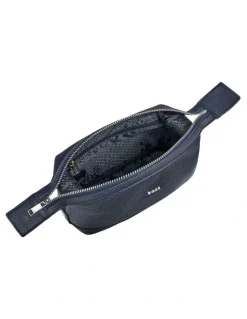 Boss Classic Grained Toiletry Bag in Blue