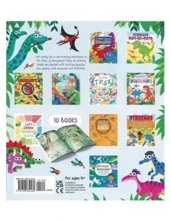 Boxed Editions Roarsome Dinosaur Activity Book Pack Of 10