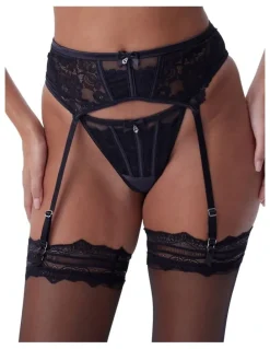 Bras N Things Bethany Essentials Basic Suspender in Black