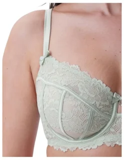 Bras N Things Bethany Full Cup Underwire Bra in Light Green