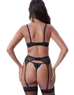Bras N Things Bethany Suspender in Black