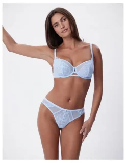 Bras N Things Bras N Things Seraphine Cherry Wire/Iconic Bra in Blue