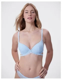 Bras N Things Bras N Things Seraphine Push Up Bra in Blue