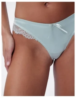 Bras N Things Bras N Things Simone G String in Light Green
