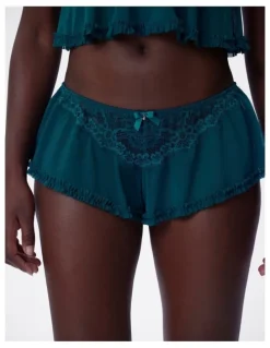 Bras N Things Bras n Things Too Cute French Knicker in teal