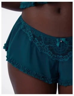 Bras N Things Bras n Things Too Cute French Knicker in teal