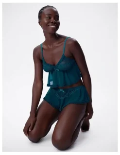 Bras N Things Bras n Things Too Cute French Knicker in teal