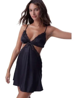 Bras N Things Night Games Summer Crush Slip in Black