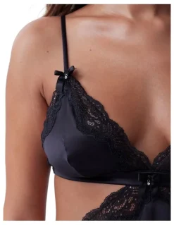 Bras N Things Night Games Summer Crush Slip in Black