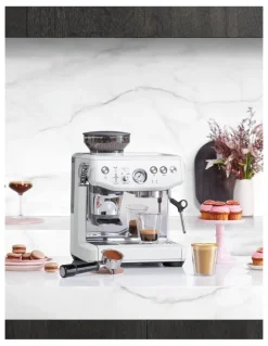 Breville Barista Express Impress in Sea Salt, BES876SST4IAN1