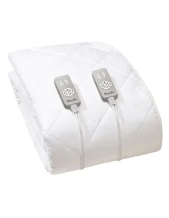 Breville LEB559WHT2IAN1 The Sleep Sound Quilted Fitted Electric Blanket in White