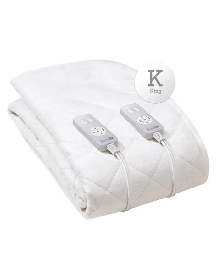 Breville LEB459WHT2IAN1 The Sleep Sound Fitted Electric Blanket in White