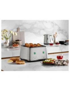 Breville Stainless Steel The Eye Q Auto 4 870 Toaster BTA870BSS4IAN1