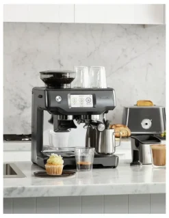 Breville The Barista Touch Coffee Machine in Black Stainless Steel BES880BST4JAN1