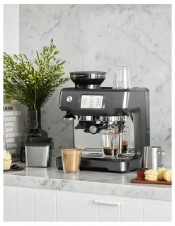 Breville The Barista Touch Coffee Machine in Black Stainless Steel BES880BST4JAN1