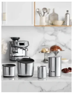 Breville the Bean Keeper Coffee Canister, Brushed Stainless Steel, BES030BSS0NAN1