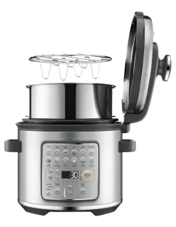 Breville The Fast Slow Go Brushed Cooker BPR680BSS in Stainless Steel