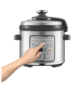 Breville The Fast Slow Go Brushed Cooker BPR680BSS in Stainless Steel