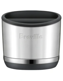 Breville The Knock Box 10 in Brushed Stainless Steel BEA501BSS0ZAN1