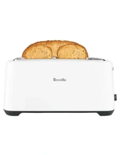 Breville The Lift & Look Plus 4 Slice Toaster BTA380WHT