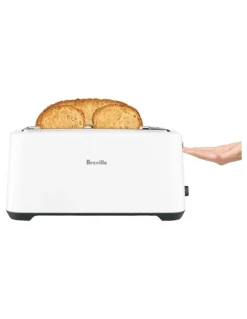 Breville The Lift & Look Plus 4 Slice Toaster BTA380WHT