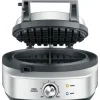 Breville The No Mess Waffle Maker Brushed Stainless Steel BWM520BSS