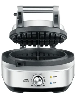 Breville The No Mess Waffle Maker Brushed Stainless Steel BWM520BSS