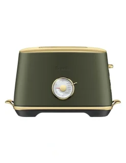 Breville The Select Luxe Toaster in Olive Tapenade Brass BTA735OLB4IAN1