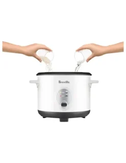Breville The Set And Serve Rice Cooker White LRC210WHT2JAN1 in White
