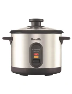 Breville The Set and Serve Rice Cooker BRC310BSS