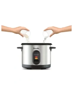 Breville The Set and Serve Rice Cooker BRC310BSS