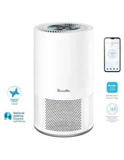 Breville The Smart Air Viral Protect Compact Purifier in White LAP208WHT2IAN1