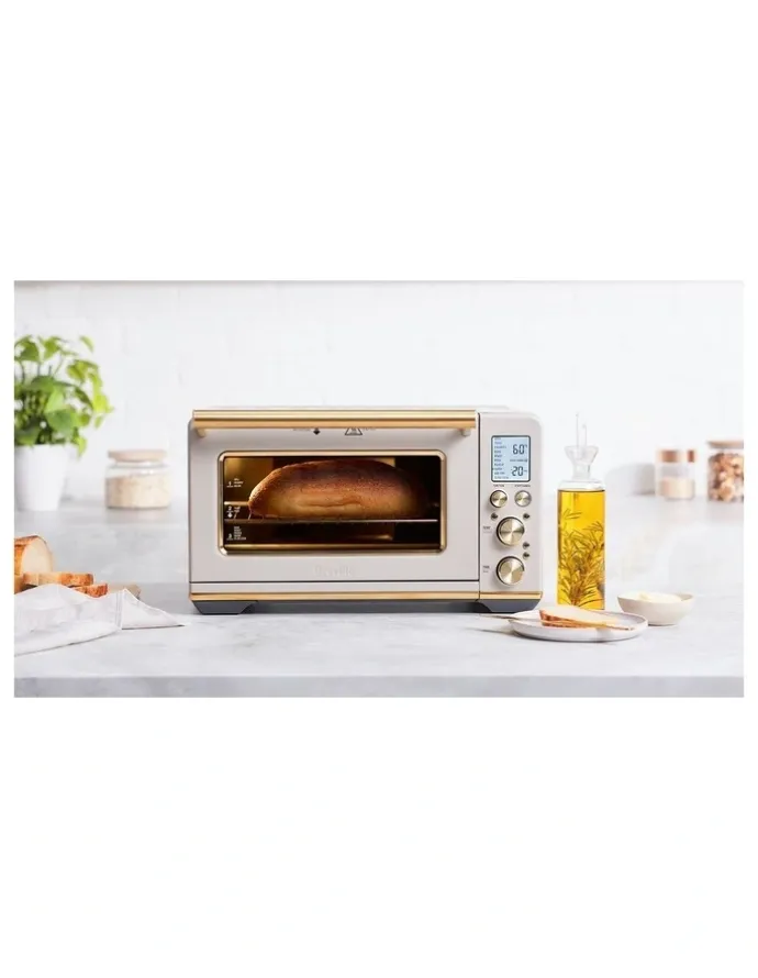 Breville The Smart Oven Air Fryer BOV860ANB4IAN1 in Almond Nougat Brass