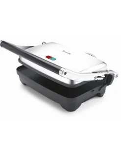 Breville The Toast and Melt 2 Slice Sandwich Press in Stainless Steel BSG220
